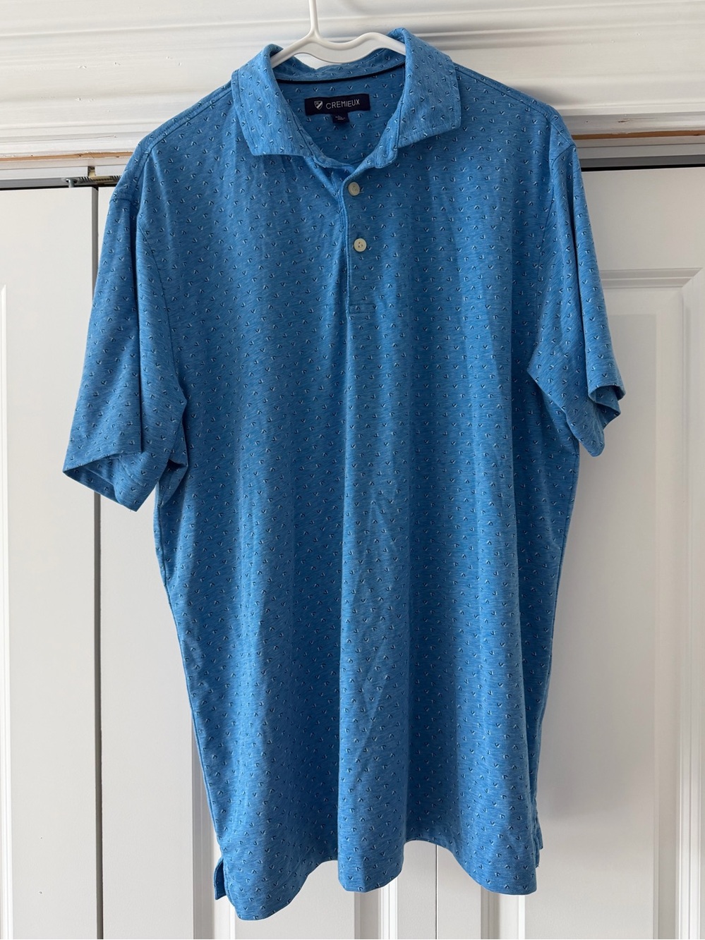 Cremieux Men's Blue Polo Shirt